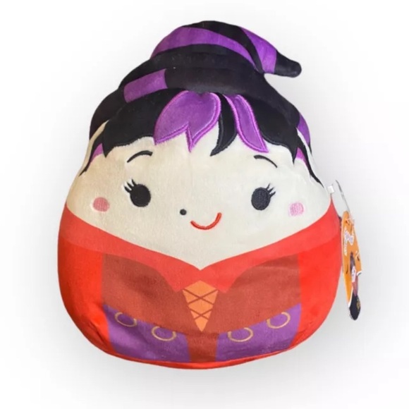 Squishmallows 8" Hocus Pocus MARY SANDERSON Plush Witch Disney Halloween 2023 - Picture 1 of 4